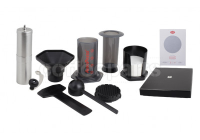 Aeropress Barista Kit inc Porlex 2 Tall Grinder, Able Disk and Scale