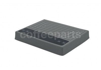 Artisan Barista Coffee Scale: Grey with built-in timer function.