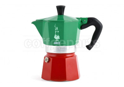 Bialetti 3 Cup Moka Express Italia Coffee Maker