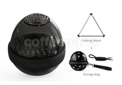 MHW Eggonaut Travel Coffee Dripper: Black