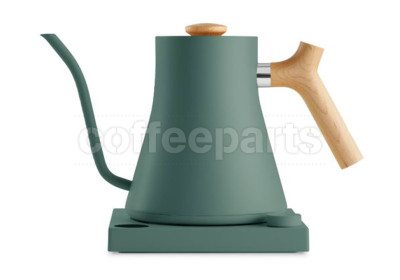 Stylish Fellow Stagg EKG Coffee Kettle with Maple Wood handle.