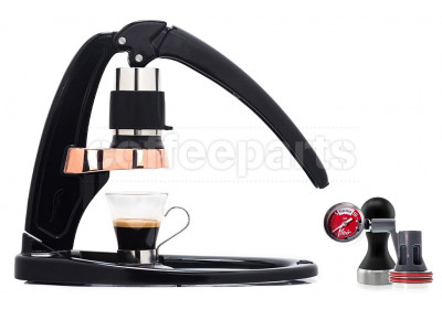 Flair Signature Coffee Maker with Pressure Kit: Black