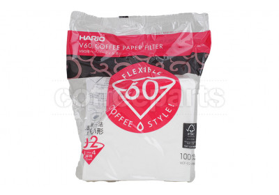 Hario 2-Cup V60 Drip Filter Papers (100pcs) 