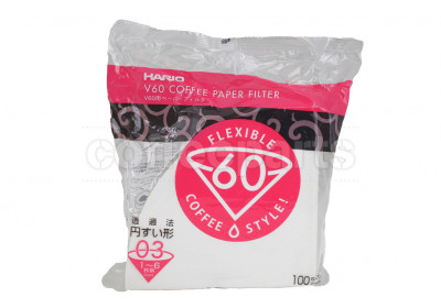 Hario 3-Cup V60 Drip Filter Papers (100pcs) 