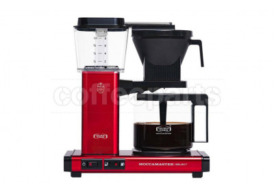 Moccamaster 1.25lt Select KBG741AO Filter Coffee Brewer: Red Metallic