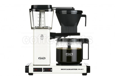 Moccamaster 1.25lt Select KBG Filter Coffee Brewer: White