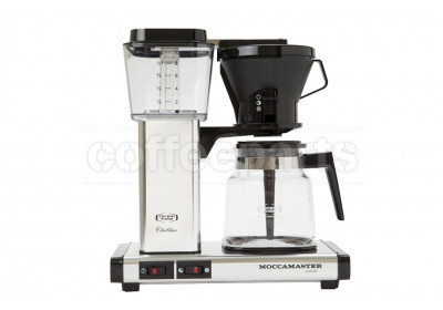 Moccamaster 1.25lt Classic Polished Silver Filter Coffee Machine