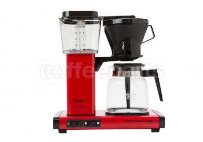 Moccamaster 1.25lt Classic Red Filter Coffee Machine