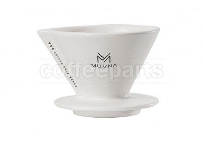 Muvna Ceramic Filter Dripper: White