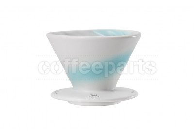 Muvna V60 Ceramic Filter Dripper: Blue