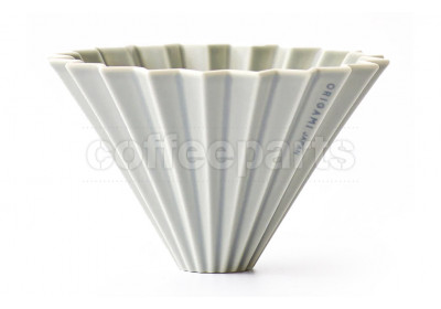 Origami Coffee Dripper Medium: Matte Grey