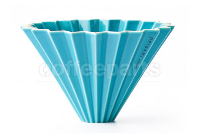 Origami Coffee Dripper Medium: Turquoise