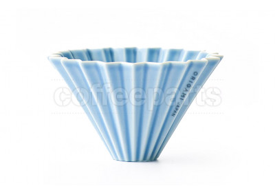 Origami Coffee Dripper Small: Matte Blue