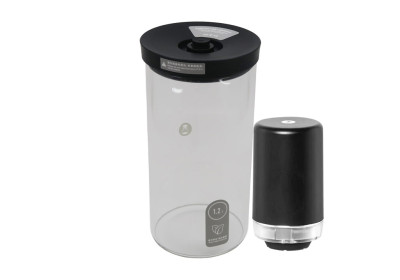 Timemore Glass Canister & Pump Starter Kit Large: Black
