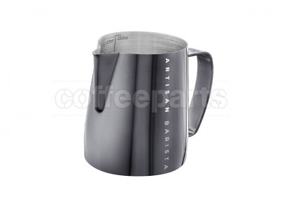 Artisan Barista Milk Jug 350ml: Metallic Black