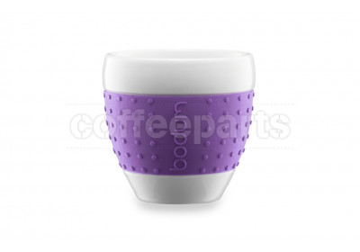 Bodum 80ml Purple Espresso Porcelain Pavina Cup