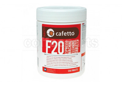 Cafetto F20 Cleaning Tablets for Super Auto (200 Tablets)
