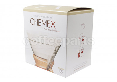 Chemex Bonded Filters Pre-folded Circles to fit 6-10 Cup (100 Pack)