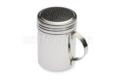 Stainless Chocolate Shaker with Perforated Holes and Handle