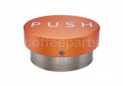 Clockworks Push Orange 58.5mm Coffee Tamper
