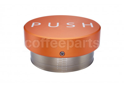 Clockworks Push Orange 58.5mm Coffee Tamper