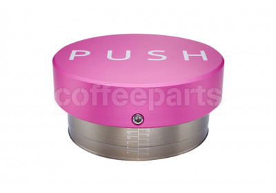 Clockworks Push Pink 58.5mm Coffee Tamper