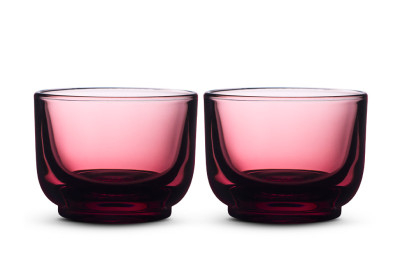 Fellow Pirch Espresso Glasses - Cortado (Set of 2) Garnet