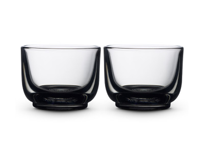 Fellow Pirch Espresso Glasses - Cortado (Set of 2) Smoke