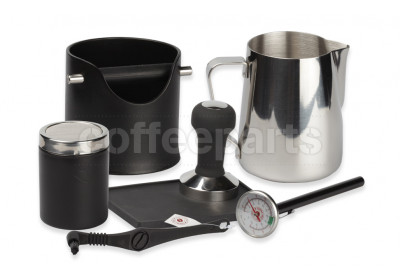 Crema Pro Black Barista Kit for machines with 58mm filter baskets