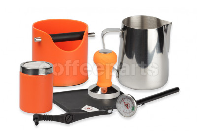 Crema Pro Orange Barista Kit for machines with 58mm filter baskets