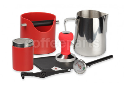 Crema Pro Red Barista Kit for machines with 58mm filter baskets