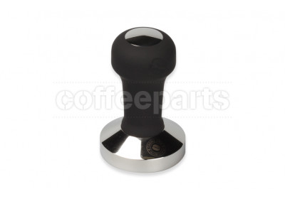 ﻿Crema Pro 58mm Flat Base Black Coffee Tamper