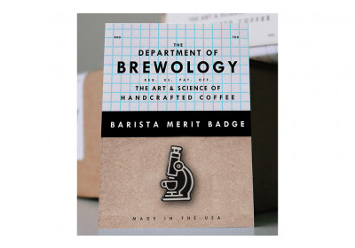 Department of Brewology - Microscope Badge