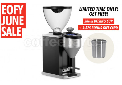 Rocket Espresso Faustino Home Coffee Grinder: Black
