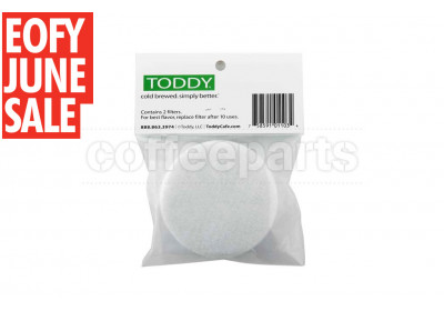 EOFY SALE Toddy 2-Pack Cold Brew Coffee Brewing Filters