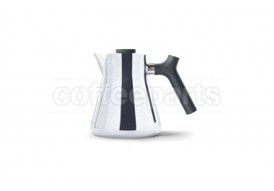 Fellow 1lt Raven Polished Steel Tea Kettle