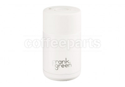 Frank Green Ceramic Reusable Coffee Cup - 10oz / 295ml: Cloud