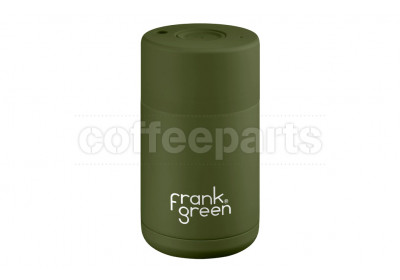 Frank Green Ceramic Reusable Coffee Cup - 10oz / 295ml: Khaki