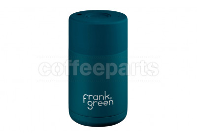 Frank Green Ceramic Reusable Coffee Cup - 10oz / 295ml: Marine Blue