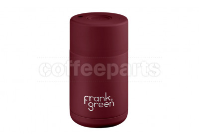 Frank Green Ceramic Reusable Coffee Cup - 10oz / 295ml: Merlot