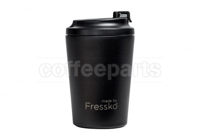 ﻿Fressko Camino Reusable Coffee Cup 340ml : Coal (Black)