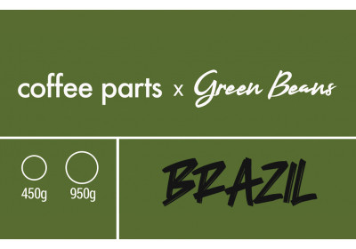 Coffee Parts x Green Beans, Brazil Natural