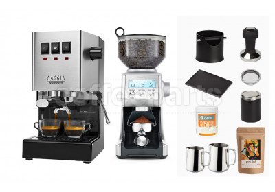 Gaggia Classic & Breville Smart Grinder Machine Package 