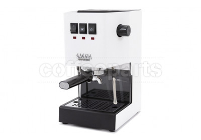 Gaggia NEW Classic Home Espresso Coffee Machine: Polar White