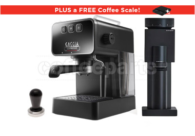 Gaggia Evolution / Bricks 01S Home Machine Package: Black