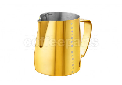 Artisan Barista Milk Jug 350ml: Gold