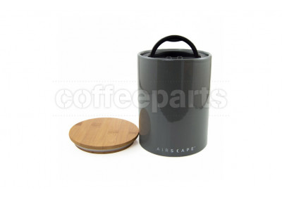 Airscape Medium Ceramic Coffee Storage Vault Slate Grey : AC1407