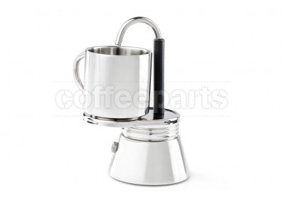 GSI Stainless Steel Mini Espresso Set : 1 Cup