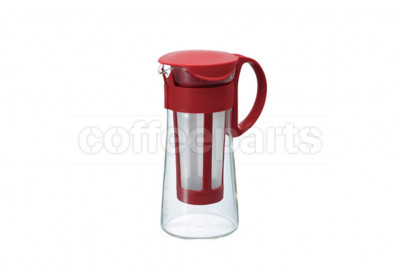 Hario Mizudashi 600ml Cold Brew Slow Coffee Pot: Red (MCPN-7R)