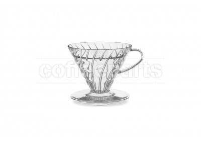 Hario 1-Cup V60 Clear Plastic Coffee Dripper: VD-01T